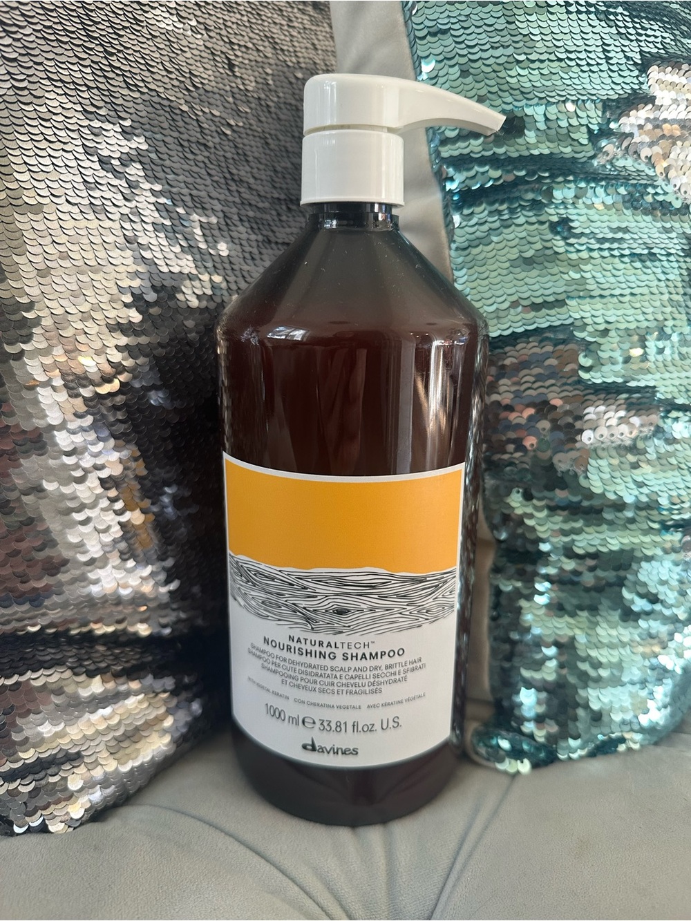 Davines Nourishing Shampoo with pump